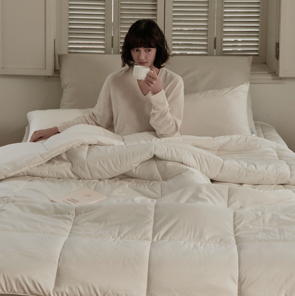 호무로 필굿 차렵이불 알러지케어 따뜻한 겨울발열 먼지없는 이불 단품 SS