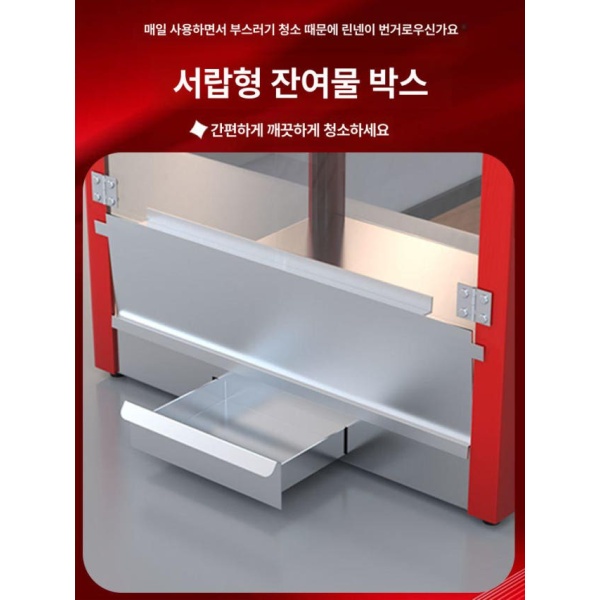 전문가용 더블냄비 레드 지붕형 팝콘기 구형 3 팝콘 제조기 카라멜 사무실 간식기 호프집 축제용 레드 평상형 나비형 3 40팩 500개 - 상세 이미지 4