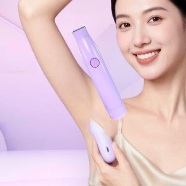 가정용 전동 털 제거기 여성용 허벅지 겨드랑이 탈모기 - 상품 이미지