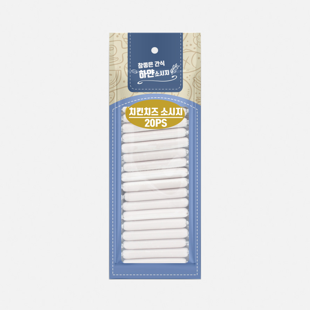 헬로도기 강아지소세지 강아지소시지 대용량 통살 간식 치킨치즈, 180g, 1개 - 상품 이미지