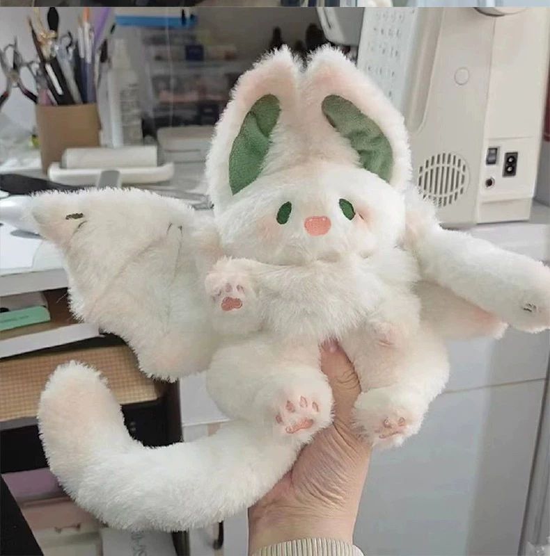 날개 달린 토끼 박쥐 인형 애착 봉제 인형 선물용 - 상세 이미지 5