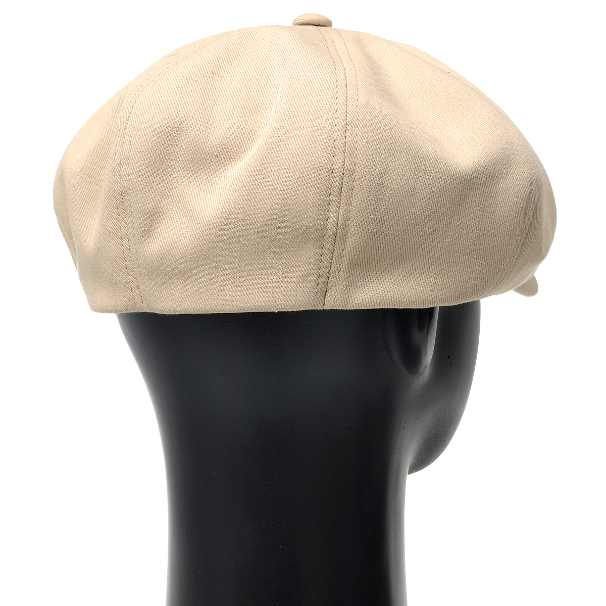 트윌면 단색 남성 헌팅캡 모자 뉴스보이캡 봄 가을 베레모 빵모자 M L XL - 상세 이미지 5