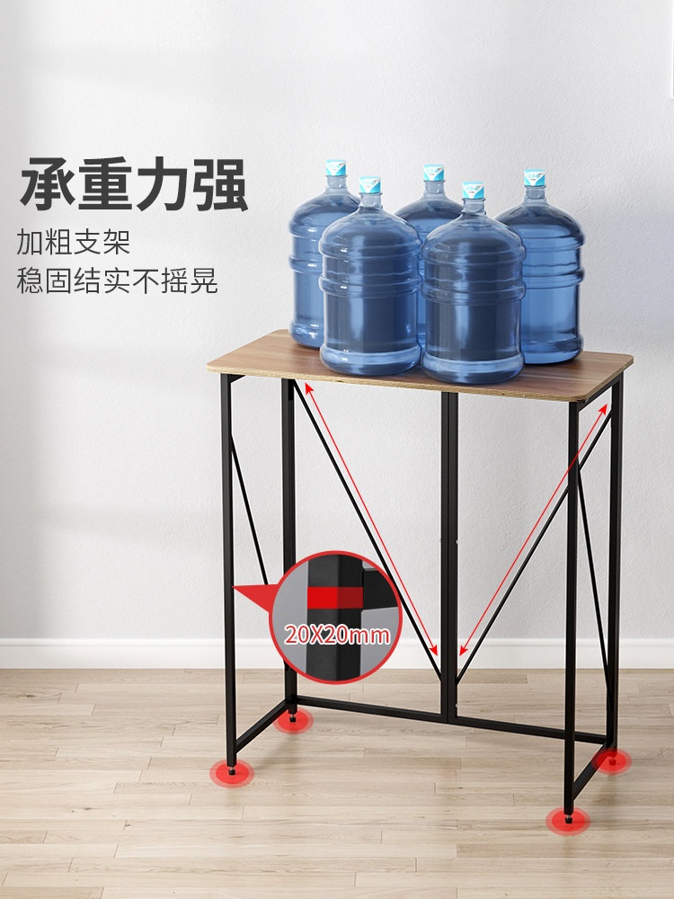 사무용 스탠딩 데스크 접이식 책상 키다리 테이블 학교 사무실 가구 높이 조절 책상 1인용 80cm 접이식 테이블 - 상세 이미지 4