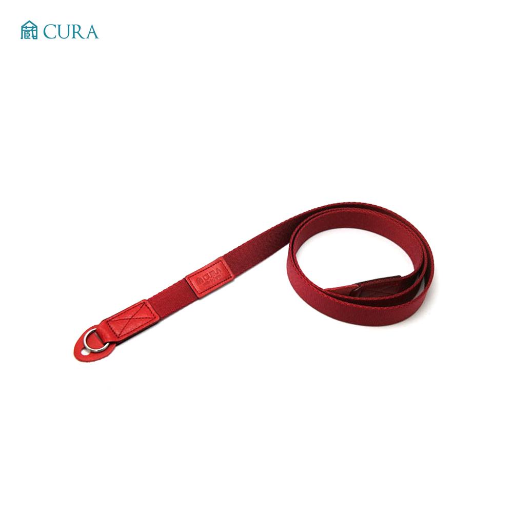 CURA 실키 터치 스트랩 (레드) 카메라 넥스트랩 줄 끈 - 상세 이미지 2