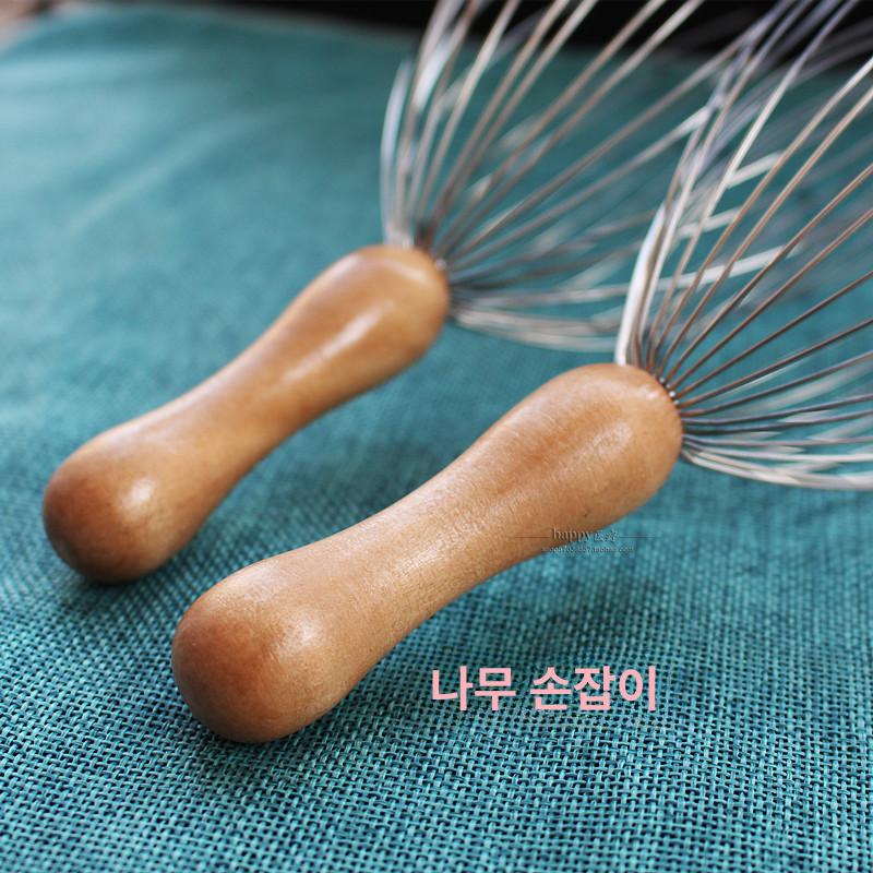 두피마사지 머리 마사지기 안마기 나무 송혈 두피 헤어 관리 괄사 베이직 24발톱 - 상세 이미지 3