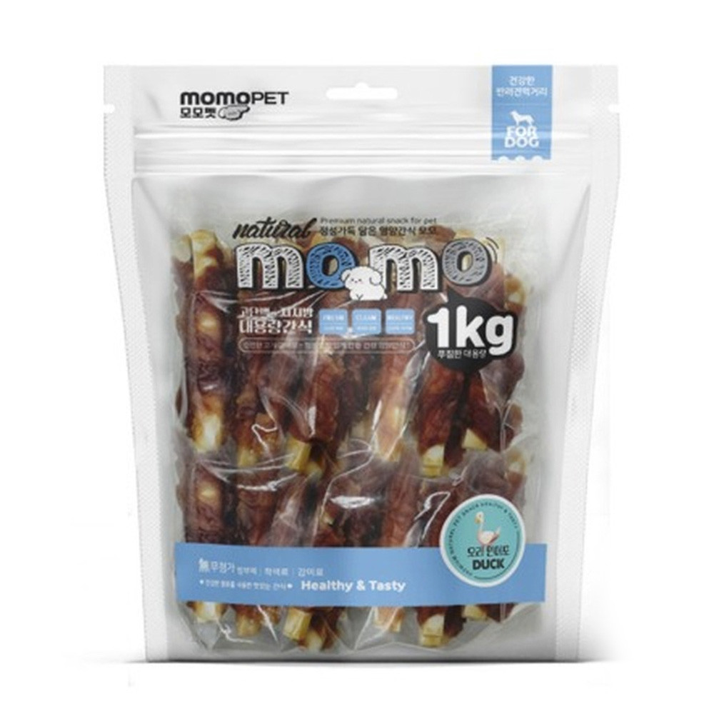 모모 애견간식 모모 사사미 오리연어포 1kg - 상품 이미지