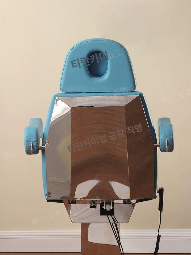 미용 전동베드 온열 체어 리프팅 전동 리클라이닝 관리실 에스테틱 속눈썹 타투 미용전동베드 - 상세 이미지 4