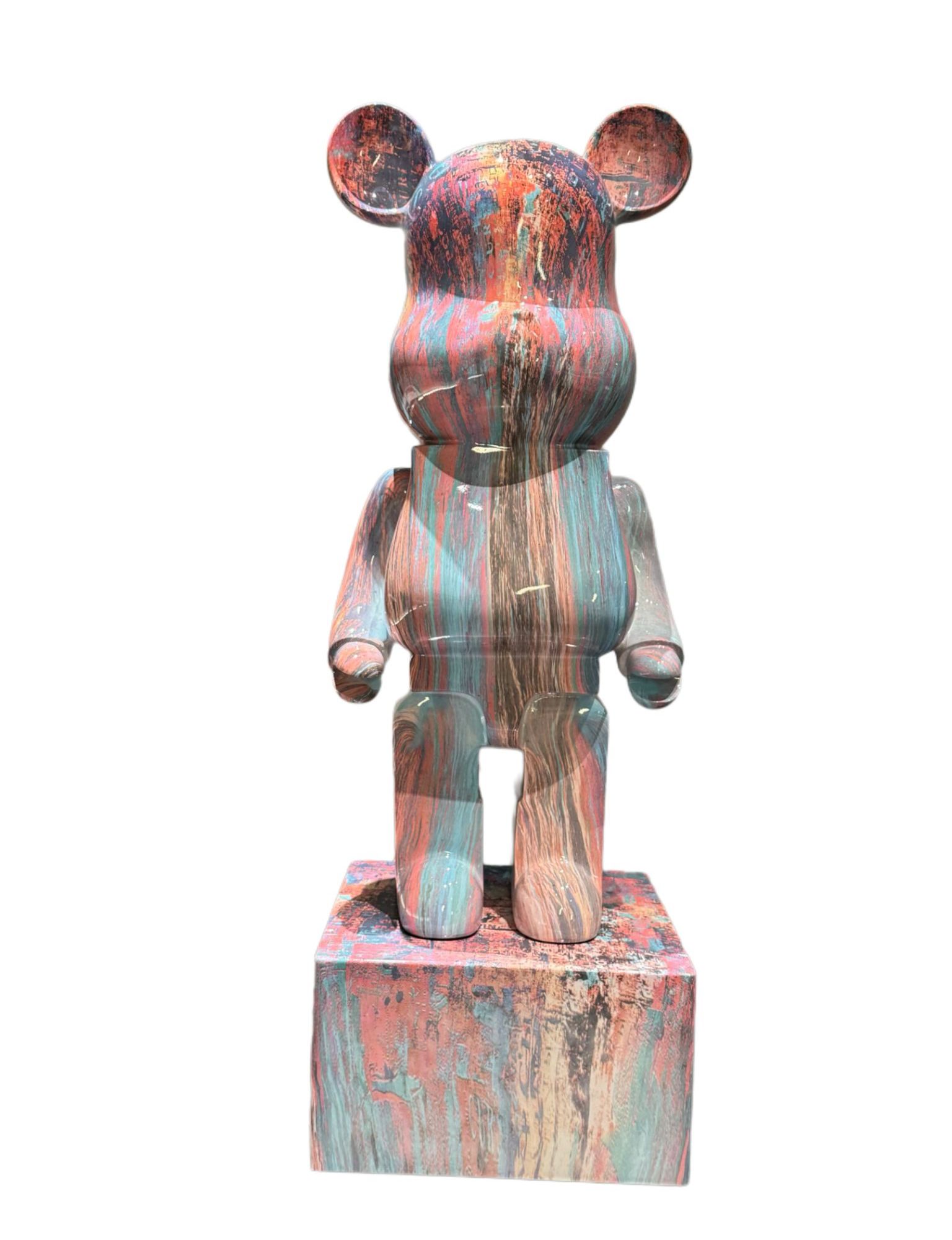 인테리어 특이한 대형 귀여운곰 인스타감성 저금통 80cm 페인티드 페인티드 약 1m - 상세 이미지 5