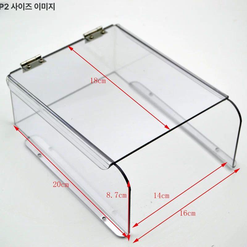 현관 인터폰 레인커버 실외공동 초인종커버 출입 빗물 보호커버 덮개 가리개 - 상세 이미지 3