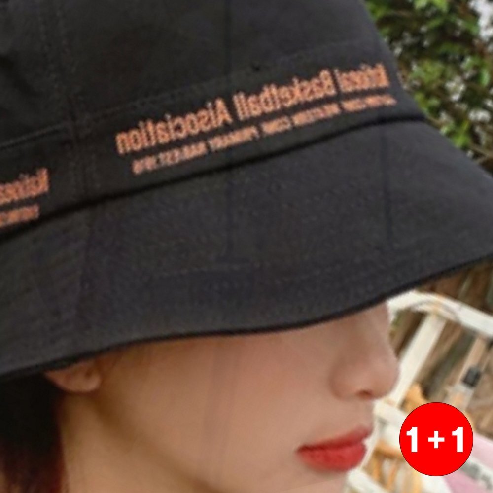 나들이여 여름휴가외출 햇빛차단자외선 미들레터링스트랩 여성 캡모자 여(주문의2배수량 배송) - 상품 이미지