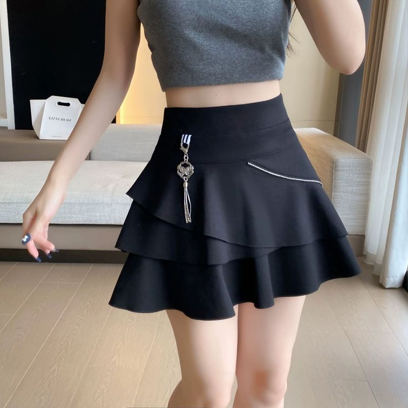 라인댄스복 라틴댄스복 차밍댄스 화이트플리츠스커트 엘레강트화이트 S - 상세 이미지 2