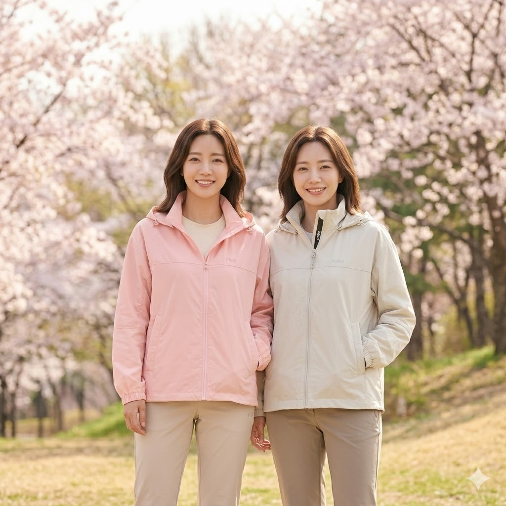 네파 여성 봄 아웃도어 친환경 가오리핏 방풍 바람막이 등산 자켓 - 상세 이미지 4
