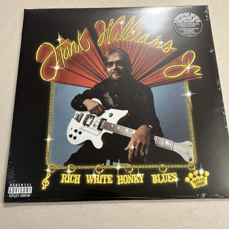 UnKnown [해외](수입 LP) Hank Williams Jr Rich White Honky Blues New Vinyl LP Sealed MINT!!