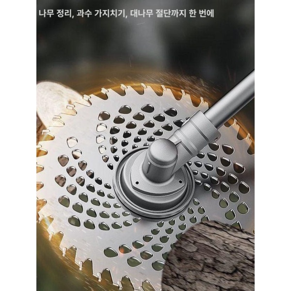 고성능 톱날 부품 금속 잔디용 트리머 예초기날 구멍 있는 빠른 9인치 합금 브러시리스 잔디 절단 디스크 브러시리스 - 상세 이미지 5