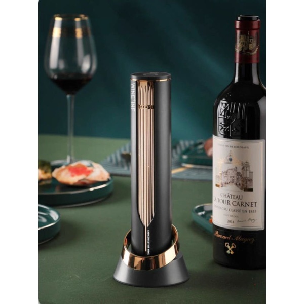 프리미엄 스마트 전동 디캔터 위스키 폭포 와인 맥주 디스펜서 충전식 거치대 3 스마트 전동 코르크스크류 2 - 상세 이미지 5