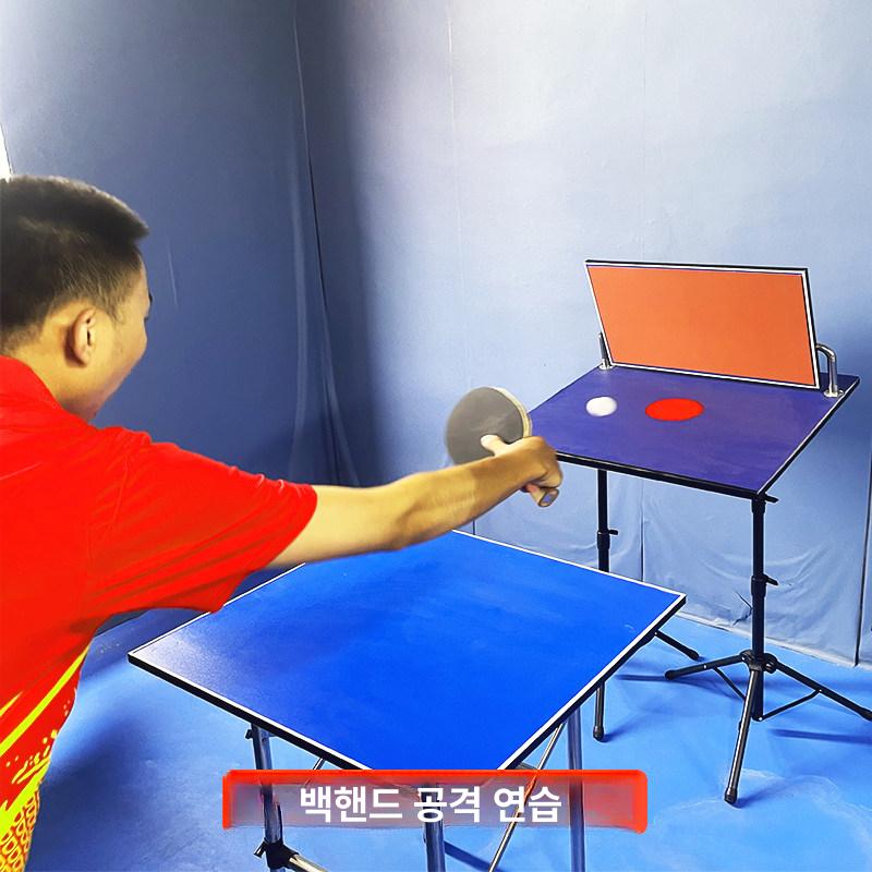 이동식 1인용 탁구대 휴대용 탁구판 체육 수업 방과후 8세대 - 상세 이미지 4