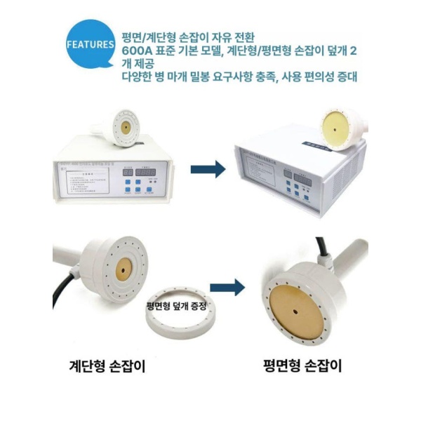 최신형 휴대용 실링기 음료 실러 과자 밀봉기 산업용 둥근 포장 DGYF-600A 표준 원형 0x0mm 88 0A 일체형 원형 0x0mm - 상세 이미지 3