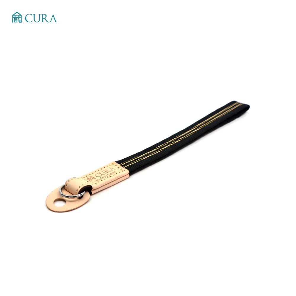 사나다 손목 스트랩 20cm (블랙/골드) 카메라 핸드스트랩 - 상세 이미지 2