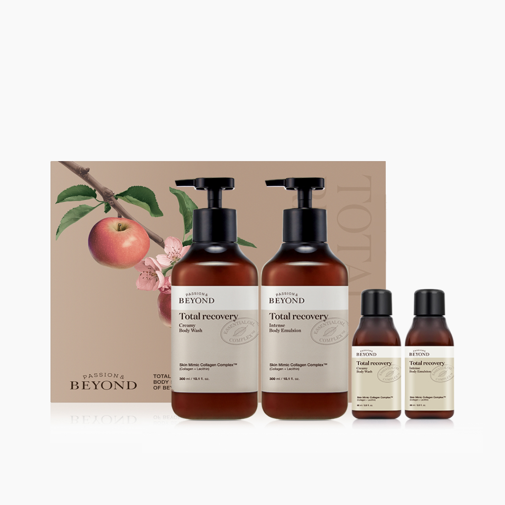 비욘드 보습 탄력 안티에이징 토탈리커버리 바디 2종 세트(워시 300mL+로션 300mL) 이미지 2