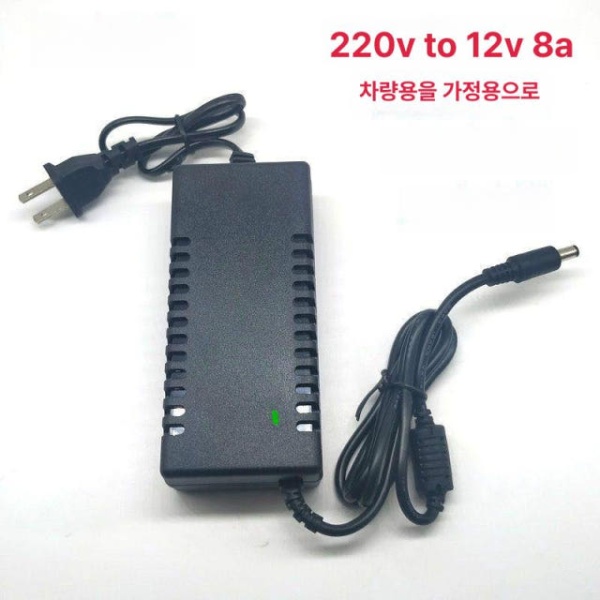고속 차량용 주행충전기 항공 핀 커넥터 시거잭 충전기 12V 8A 시가잭 12V 8A 소형 커넥터 - 상세 이미지 2