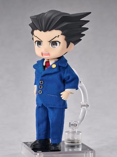 굿스마일컴퍼니 넨도로이드 돌 역전재판 나루호도 류이치 논스케일 플라스틱제 도색 완료 가동 피규어