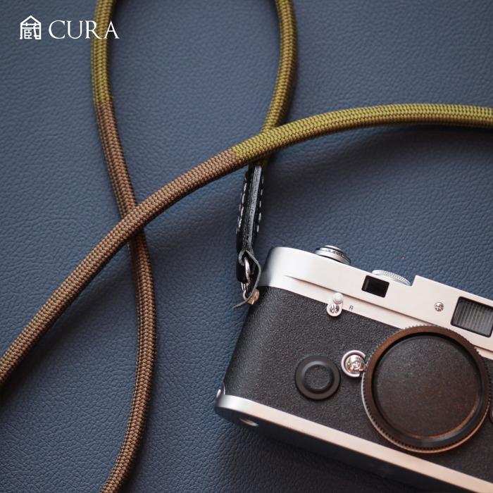 CURA 실크 로프 카메라 넥 스트랩 (그린티) 카메라줄 끈 - 상품 이미지