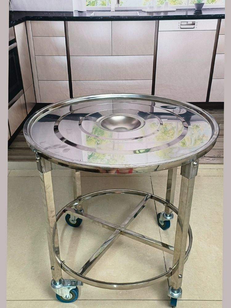소쿠리 운반카 업소용 대차 밀차 이동식 학교 국통 대형 급식 웨건 배식카트 서빙카 - 상품 이미지