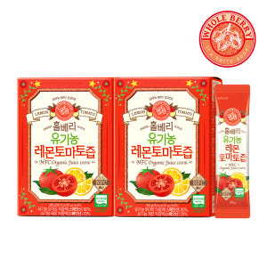 홀베리 유기농 레몬토마토즙 280g 14포, 2개 맛있게 먹은 솔직 후기 - 상품 이미지 3