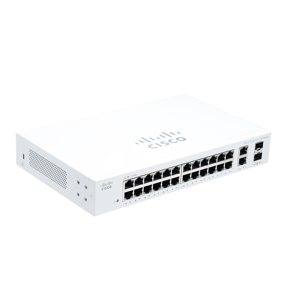 시스코 CISCO CBS110-24T-EU 24포트 기가비트 스위치 2SFP 콤보 이미지 6