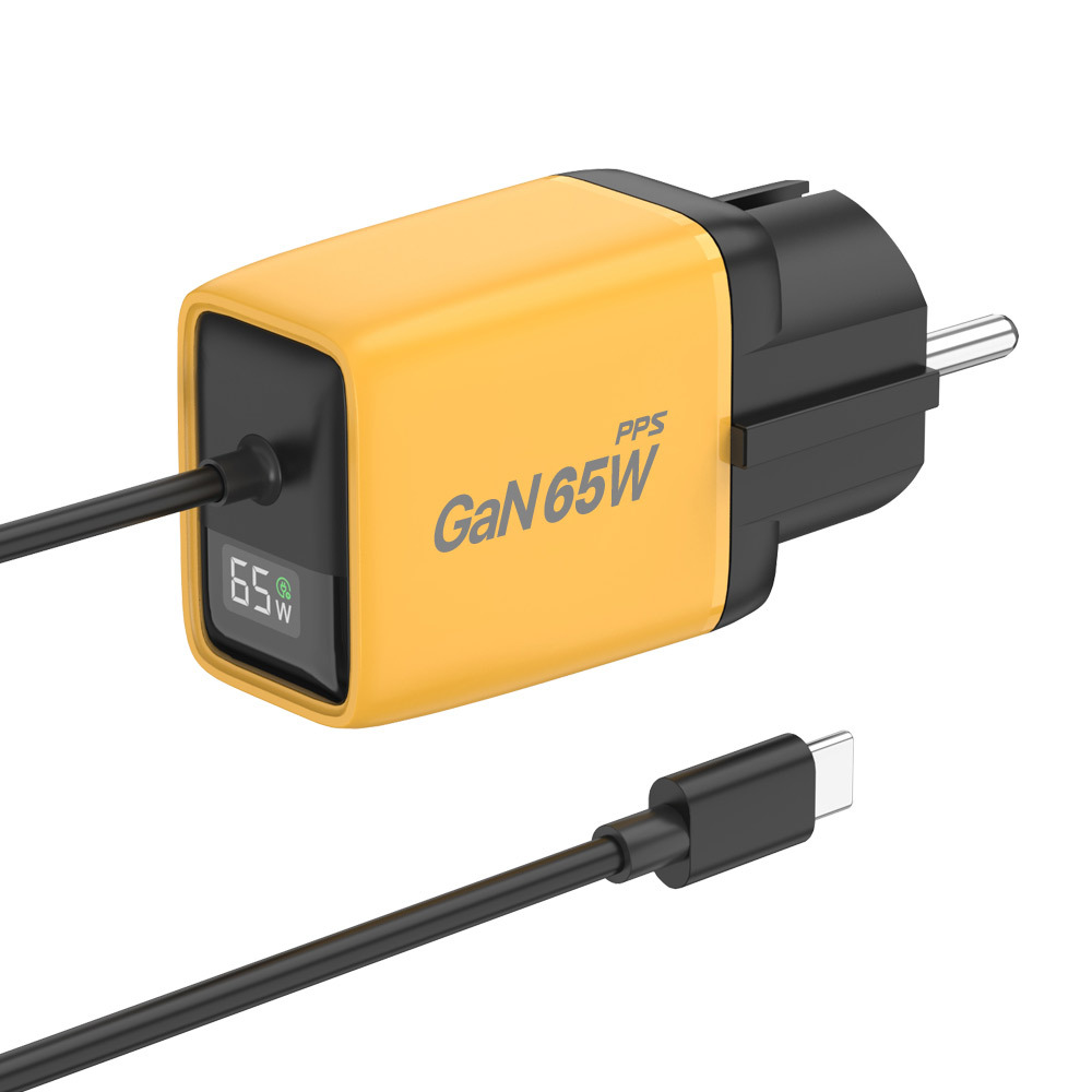 UM2 C타입 2M 케이블 일체형 GAN 65W 초고속 충전기 CABLE-PD65W-LED - 상세 이미지 3