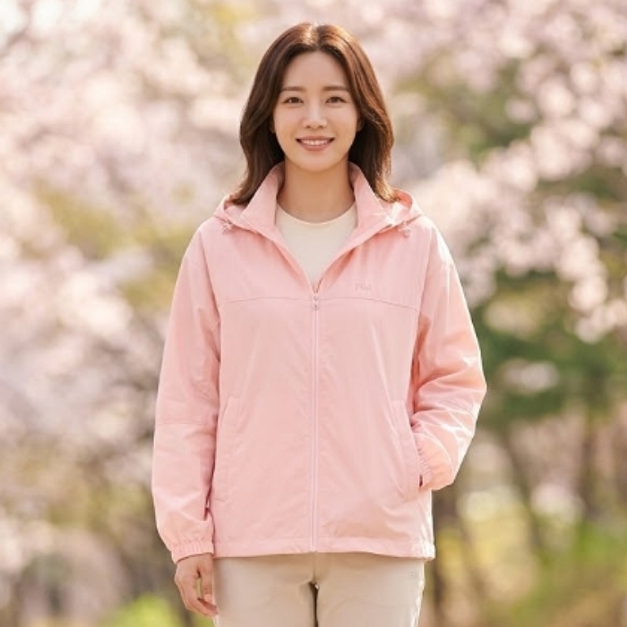 네파 여성 봄 아웃도어 친환경 가오리핏 방풍 등산 바람막이 자켓 - 상품 이미지