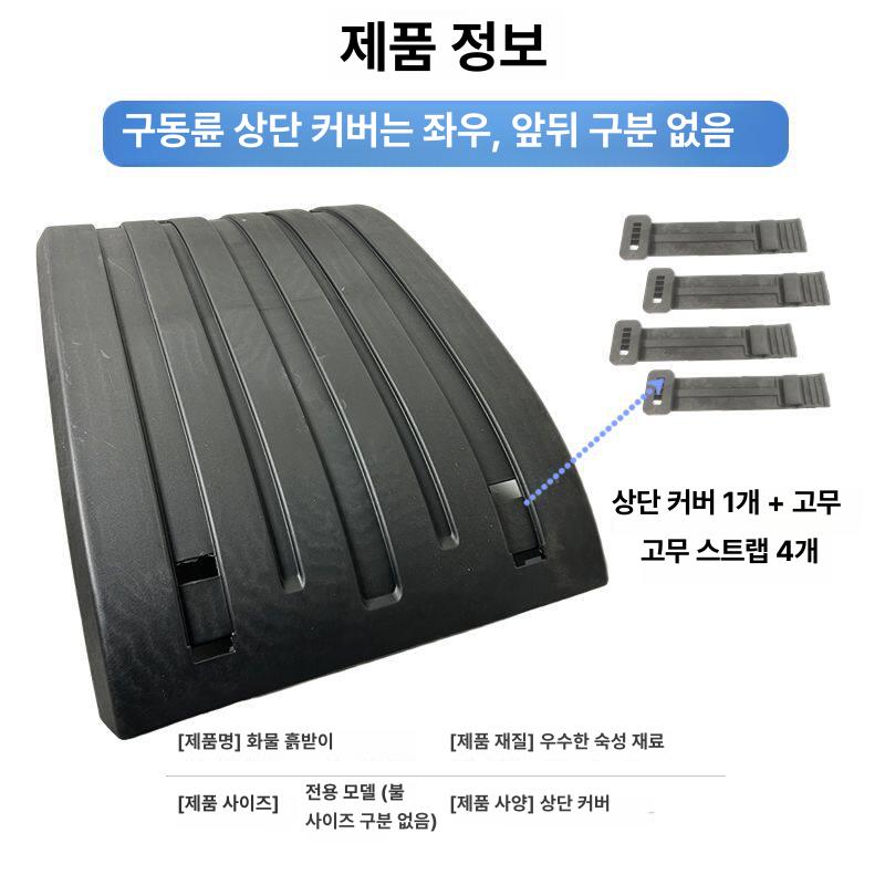 대형 화물트럭 머드가드 흙받이 중간 후방 차축 두꺼운 내구성 화물차전용 머드허거 - 상세 이미지 5