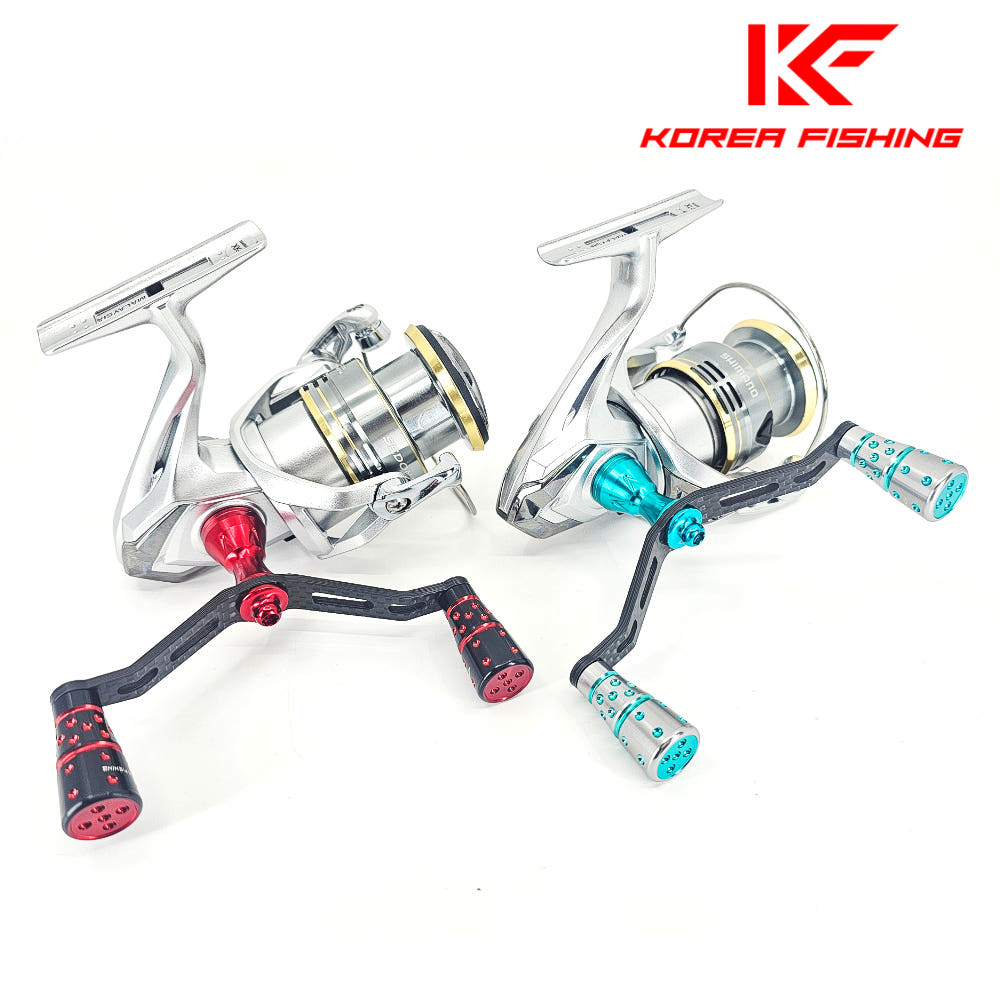 KF 시마노 다이와 스피닝릴 더블핸들 튜닝핸들 SDH 120mm 루어 튜닝 노브 초경량 - 상세 이미지 5