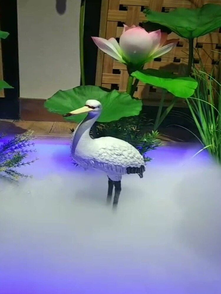 초음파 안개 제조기 가습 연무 연못 조경분무기 야외 분수 조경 물안개 발생기 - 상세 이미지 3