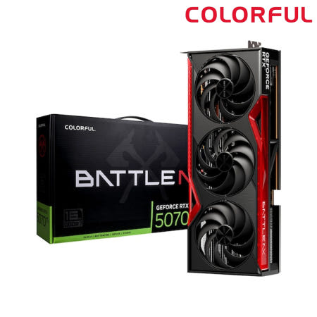 컬러풀 COLORFUL 지포스 RTX 5070 Ti BATTLE AX SFF D7 16GB 도우정보 그래픽카드 VGA