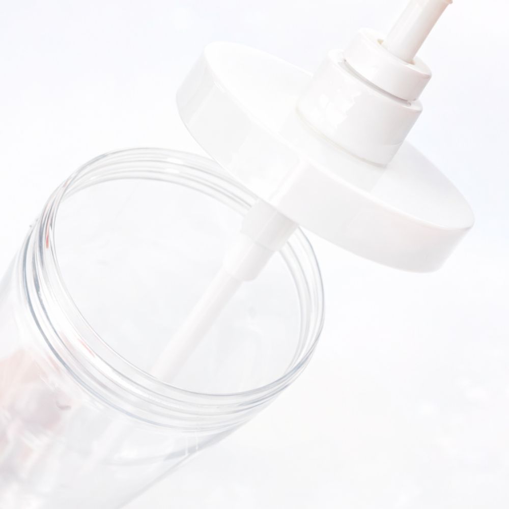 와이드 입구 리필통 1000ml 디스펜서 공병 펌프형 소분용기 주방세제 바디워시 리필용기 - 상세 이미지 2
