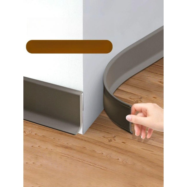 프리미엄 걸레받이 접착식 마감재 PVC 굽도리 셀프 5m 그레이 10cm 1m 베이지화이트 5cm - 상품 이미지