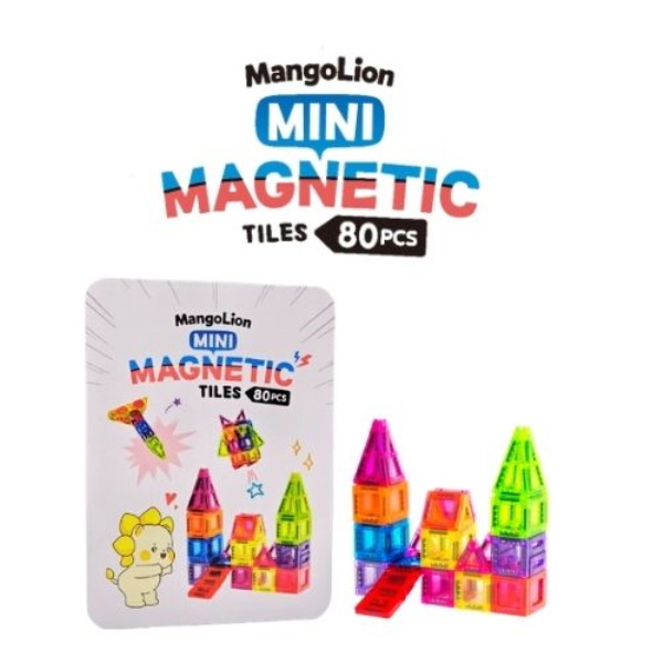 망고라이언 미니마그네틱타일80PCS
