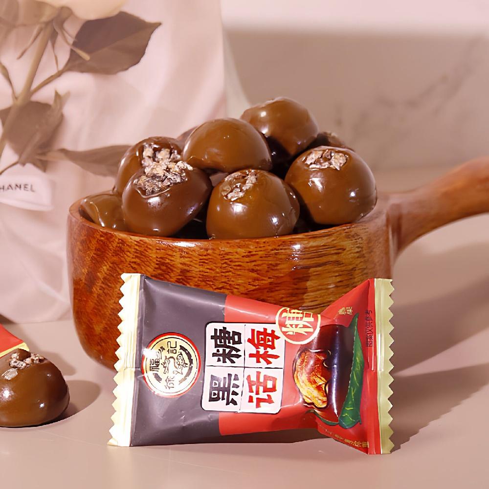 흑설탕 매실 사탕 500g 대용량 개별포장 옛날 간식 새콤달콤 어르신 캔디 - 상세 이미지 3