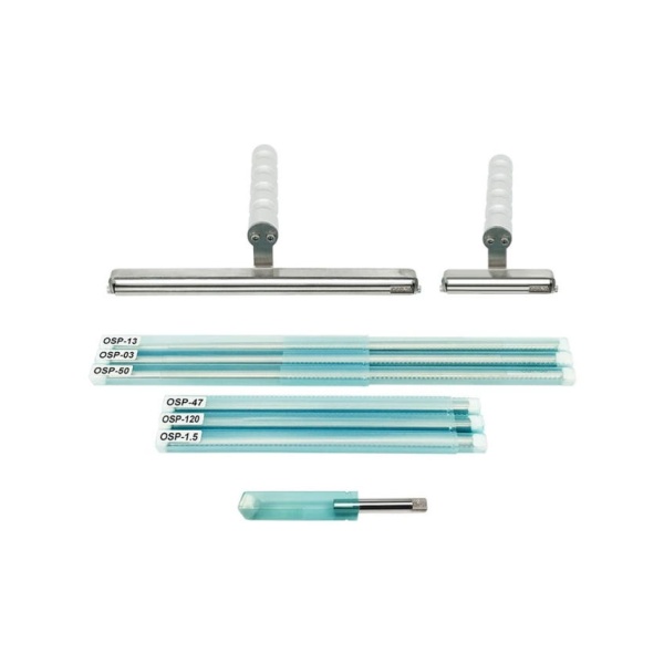 정밀 코팅 스크래퍼 도포 막대 필름기 페인트 단면 사방 L 250 OSP-20um 길이 250mm 유리 코팅 테이블 160 x 280mm - 상품 이미지