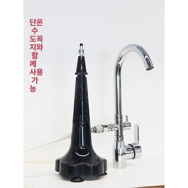프리미엄 컵 세척기 카페 매립형 피처린서 워터스테이션 고압 저그 이중 온도 수도꼭지 - 상세 이미지 3
