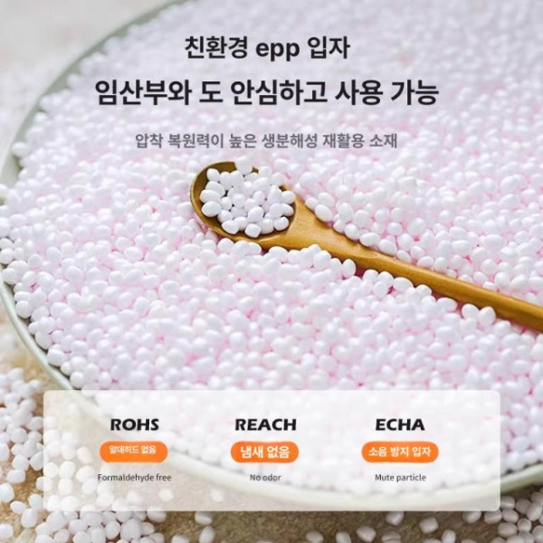 프리미엄 야외 라운지 의자 안락 쿠션 침대 거실 기술 원단 패브릭 체어 얼룩 방지 진파랑 EPS충전재 통기성 면마 혼방 - 미스트그레이 EPS - 상세 이미지 2