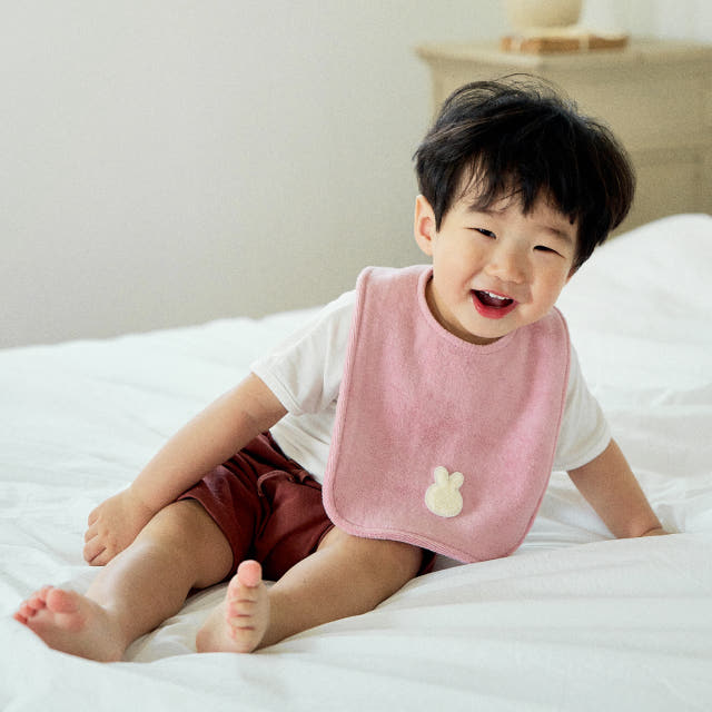 테리빕 아기 턱받이 타올 순면 스카프빕