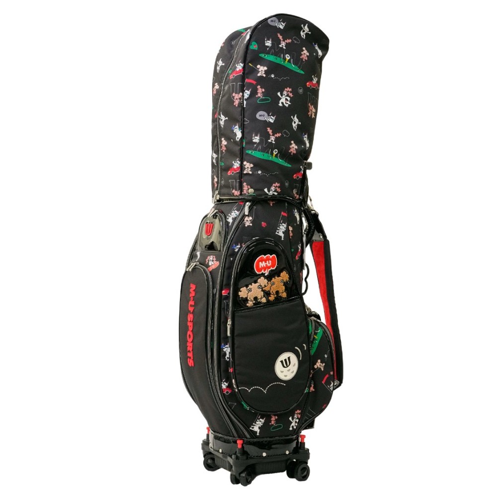 엠유스포츠 M.U SPORTS 여성 골프 캐디백 4륜 카트형 2025FW 703R6136 - 상세 이미지 2