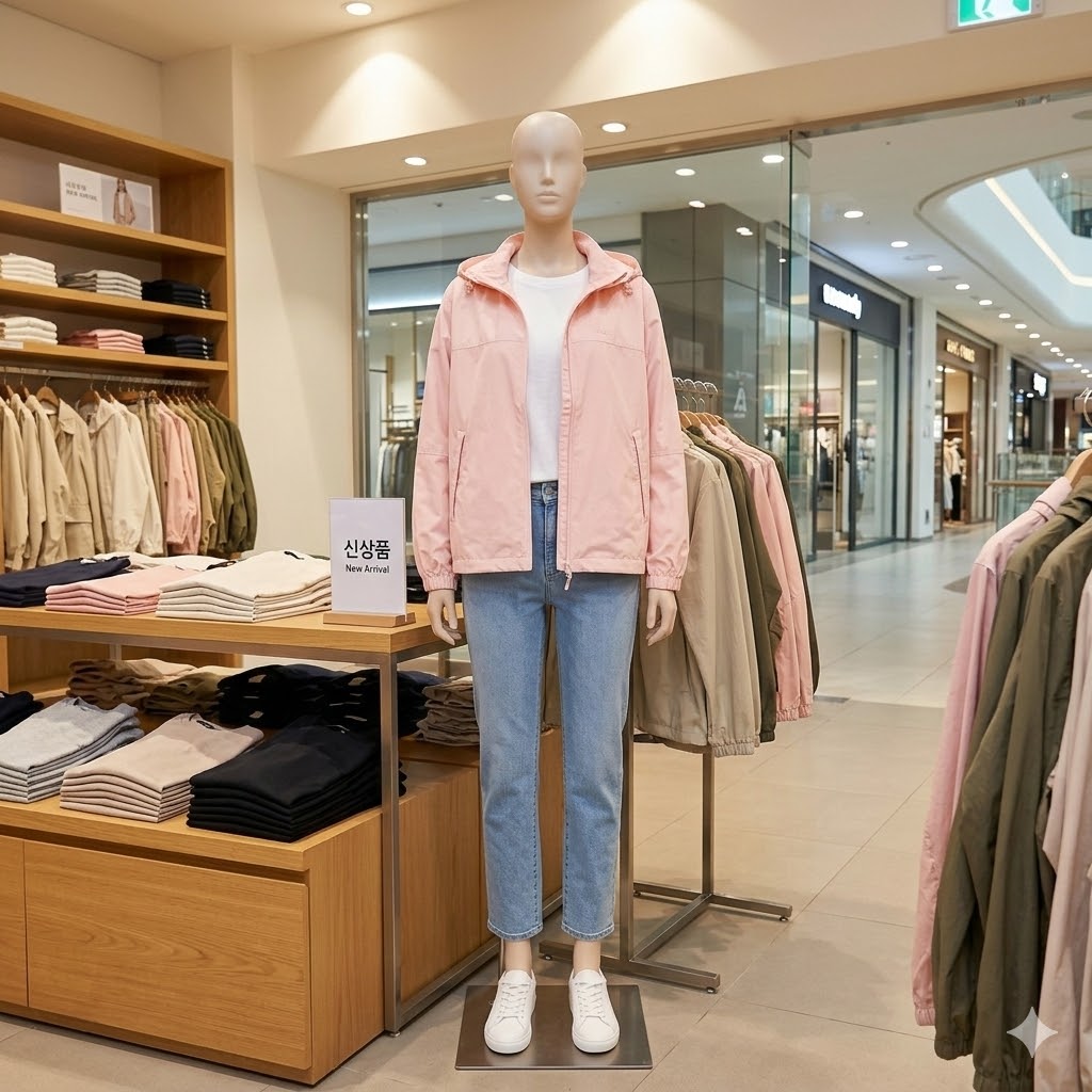 네파 여성 봄 아웃도어 친환경 가오리핏 방풍 등산 바람막이 자켓 - 상세 이미지 2