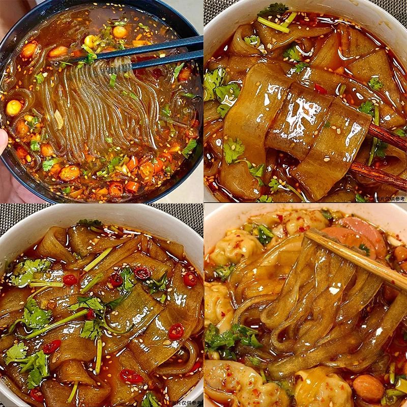 중국 쏸라펀 고구마 당면 컵라면 충칭 마라탕면 매운당면 즉석면 간편식 - 상품 이미지