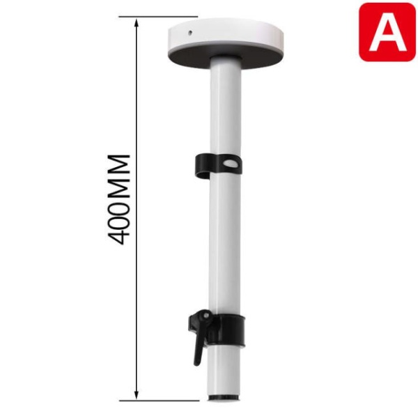 프리미엄 키보드 받침대 단독주택 자동문 GM 111 암 화이트 R-40cm 기둥 - 상세 이미지 2