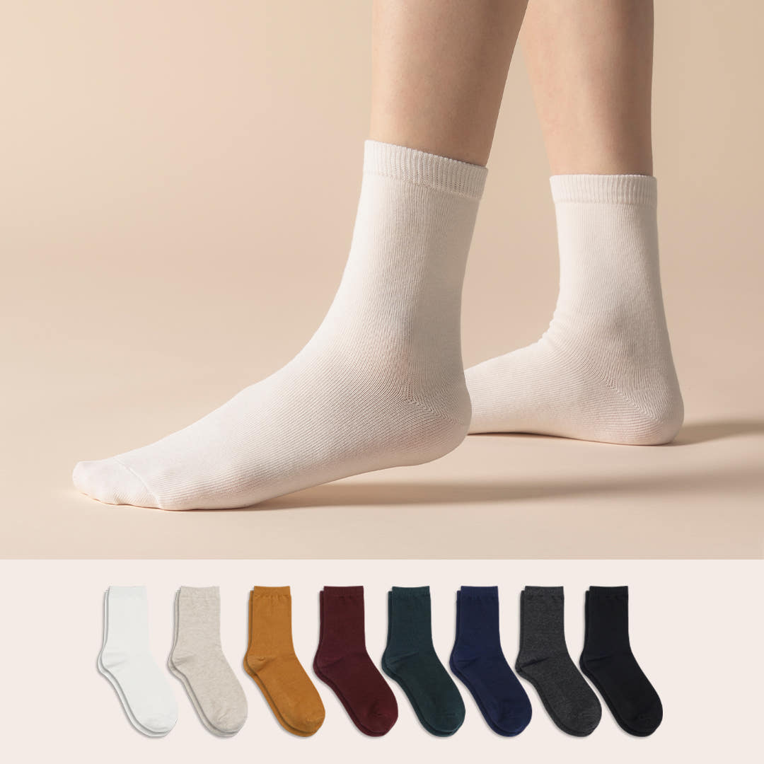삭피엔스 36g 여자 중목 무지 양말 8켤레 세트 가격 비교 삭피엔스 삭피엔스 36g 여자 중목 무지 양말 8켤레 세트