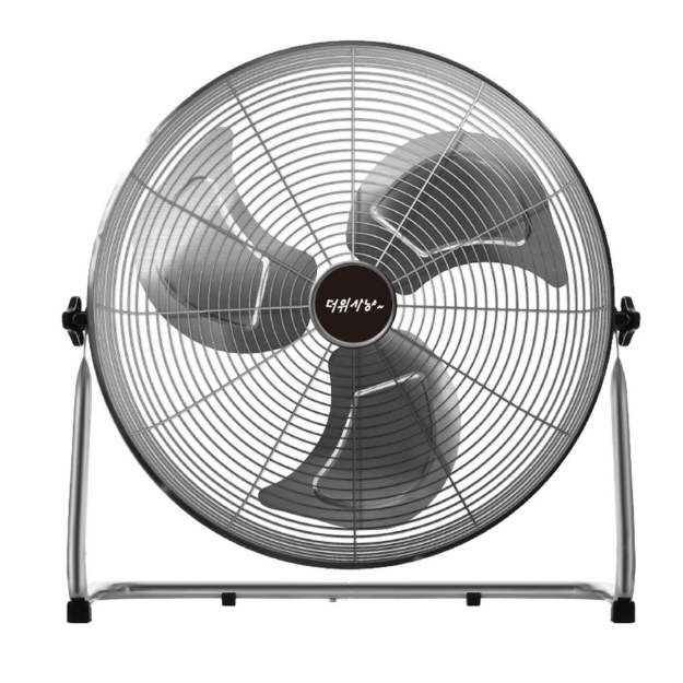 메탈 데스크팬 앉은뱅이선풍기 35cm 야외용 바닥용 산업용 낮은선풍기 - 상세 이미지 3