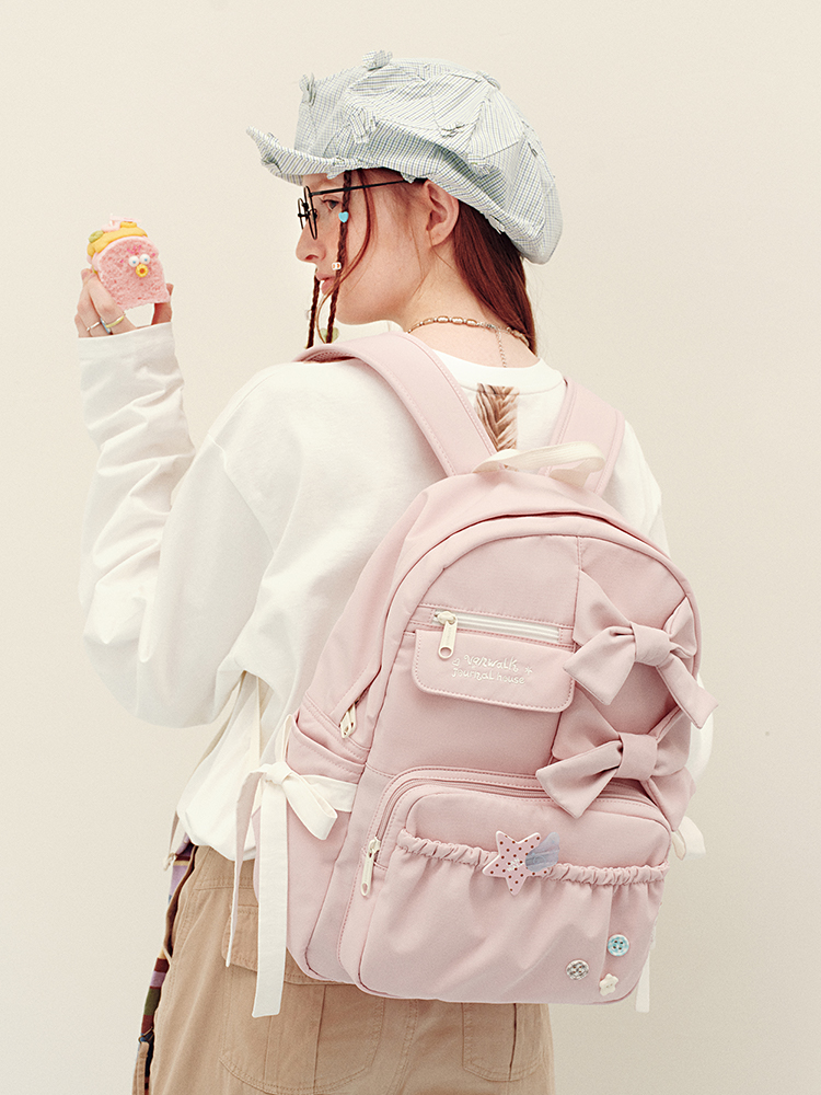 반워크 위시 백팩 여성 미니 디자이너 대학생 가방 데일리 핸드백 이미지 6